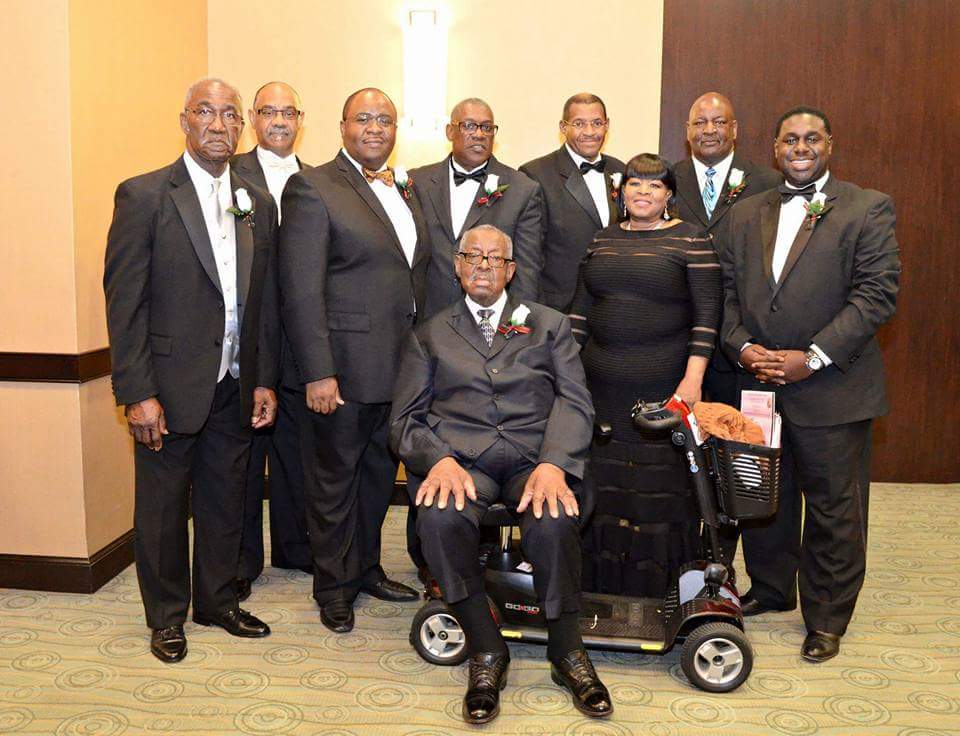 The EDYC Presidents: Center: Elder Dr. Samuel Kendrick, Visionary From left to right: Bro. Edward Hicks (1968-1972 & 1974-1976) Deacon Johnny Sykes (1989-1996) Elder Lamont Sellers (2001-2003) Elder Julius Riddick (1985-1988) Bishop Maurice Nicholson (Presiding Officer) Deaconess Cynthia I. Broxton (2004-2009) Bishop Carey Brown (1977-1984) Deacon Steven L. Hill (2010- Present) Min. Wade Robinson (1973** Not pictured) First Lady Vondrenna Martino (1997-2000 ** Not Pictured)